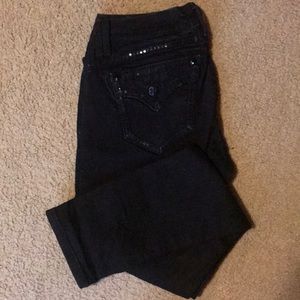 Miss me black easy skinnys! Like new!